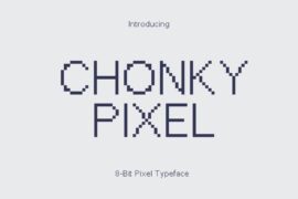 ChonkyPixels Font