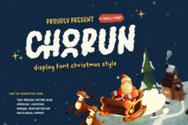 CHORUN trial Font