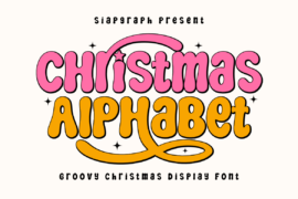 Christmas Alphabet Font
