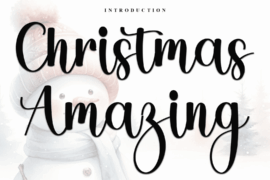 Christmas Amazing Font