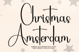 Christmas Amsterdam Font