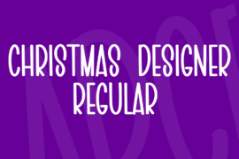 CHRISTMAS DESIGNER Font