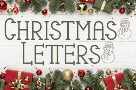Christmas Letters Font