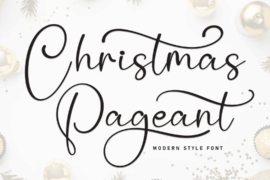 Christmas Pageant Font