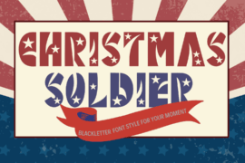 Christmas Soldier Demo Font