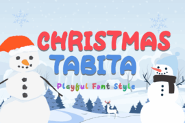 Christmas Tabita Demo Font