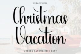 Christmas Vacation Font