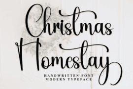 ChristmasHomestay Font
