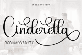 Cinderella Christmas Font