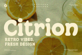Citrion Font Family