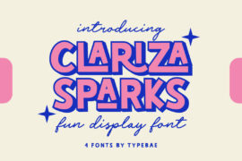 ClarizaSparks Font