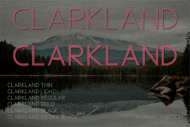 Clarkland Font Family