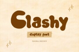 Clashy – Personal Use Font