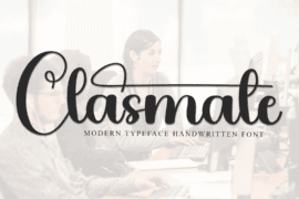 Clasmate Font