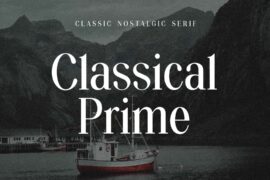 Classical Prime Font Family