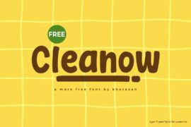 Cleanow Font