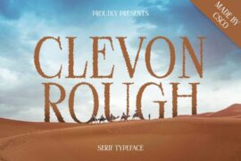Clevon Rough Demo Font