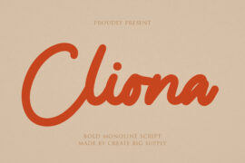 Cliona Font