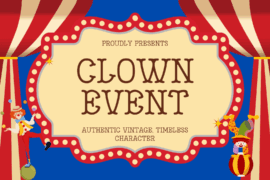 Clown Event Free Font