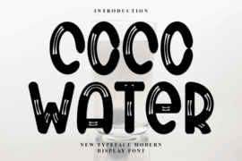 Coco Water Font