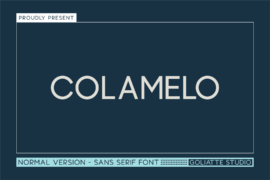 Colamelo Font