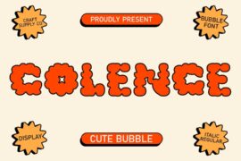 Colence Demo Font