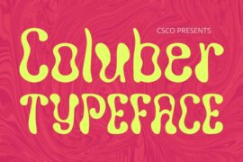 Coluber Demo Font