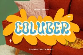 Coluber Extrude Right Demo Font