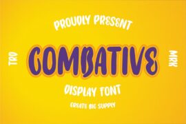 Combative Font