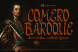 Comero Baroque Font