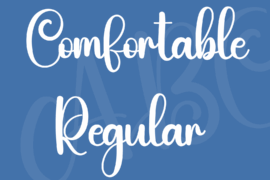 Comfortable Font