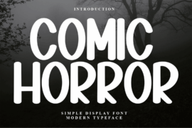 Comic Horror Font