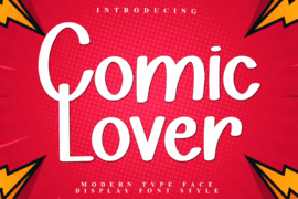 Comic Lover Font