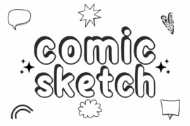 Comic Sketch Font