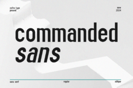 Commanded Sans Font Family