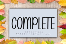 COMPLETE Font