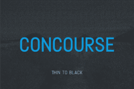 Concourse Font