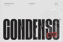 Condenso Demo Font