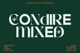 Condire Mixed Font