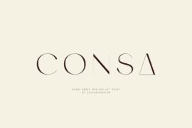 Consa DEMO Font