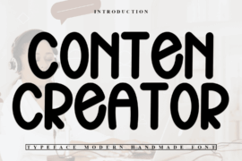 Conten Creator Font