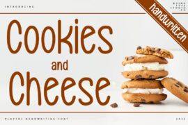 Cookies and Cheese Font Family