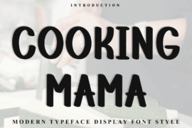 Cooking Mama Font