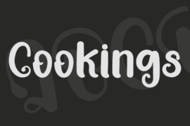 Cookings Font