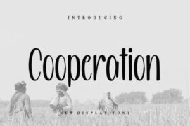 Cooperation Font