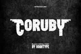 Coruby Demo Font