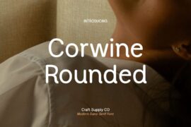 Corwine Rounded Demo Font