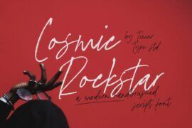 Cosmic Rockstar Font