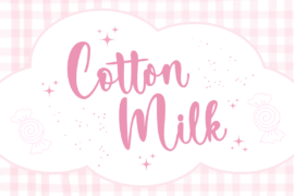 Cotton Milk Font