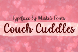 Couch Cuddles Font